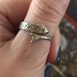 Alex & Ani fish ring